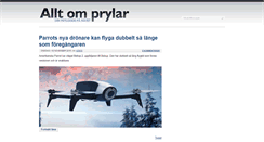 Desktop Screenshot of alltomprylar.se